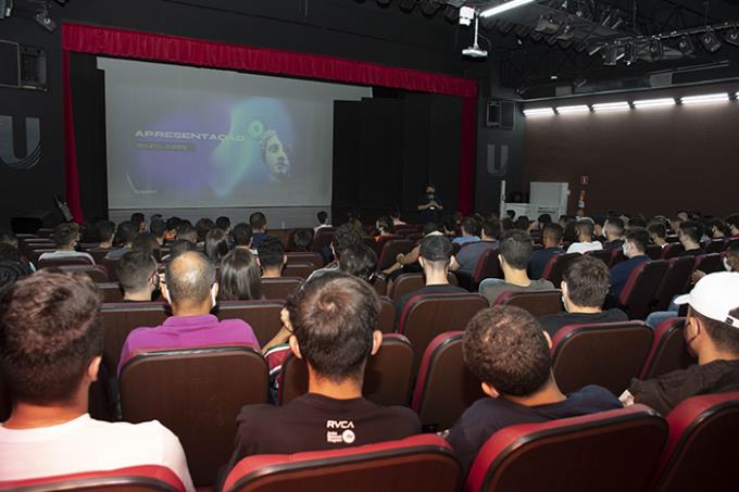 Apresentação do projeto integrou atividade de boas-vindas aos ingressantes da Fipp