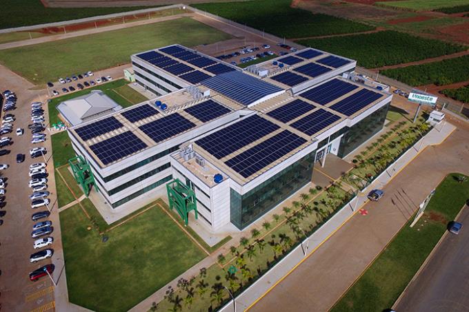 Usina Solar Fotovoltaica faz do campus de Jaú autossustentável na geração de energia