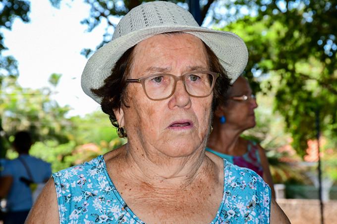 Dona Edmir, 82 anos de idade e de Bernardes: gosto pelo pertencimento à família Unoeste onde estudam três netos   