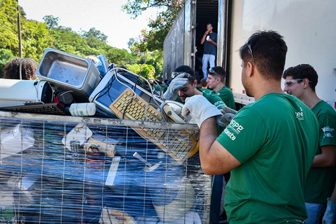 E-lixo de Prudente arrecada 90% mais que outros no Brasil