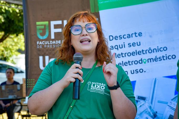 Tamara Figueiredo, da Abree: Mutirão do Lixo Eletrônico em Prudente é um case de sucesso 