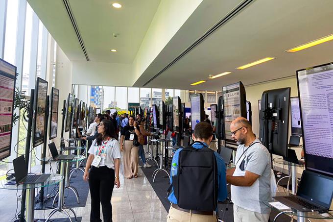 Dos dez trabalhos científicos da Unoeste, nove foram apresentados em sessão de banners que foi muito visitada pelos congressistas