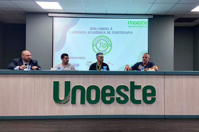 Fisioterapia da Unoeste Jaú realiza a 1ª Jornada Acadêmica