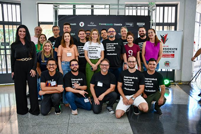 Organizadores e apoiadores do Hackathon 2024