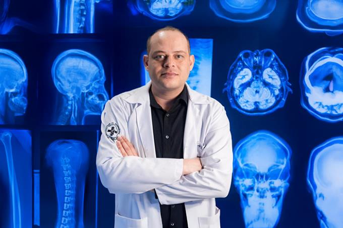 Marcos Rodrigues, estudante de Biomedicina EAD: “aprendo e aproveito toda a estrutura e qualidade de ensino da instituição”