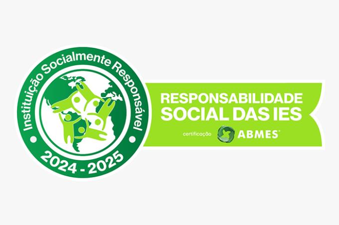 Selo de Instituição Socialmente Responsável concedido pela ABMES